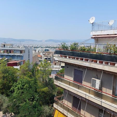 Όμορφο Ρετιρέ Στον Λυκαβηττό Με Θέα Την Αθήνα. Lägenhet Exteriör bild