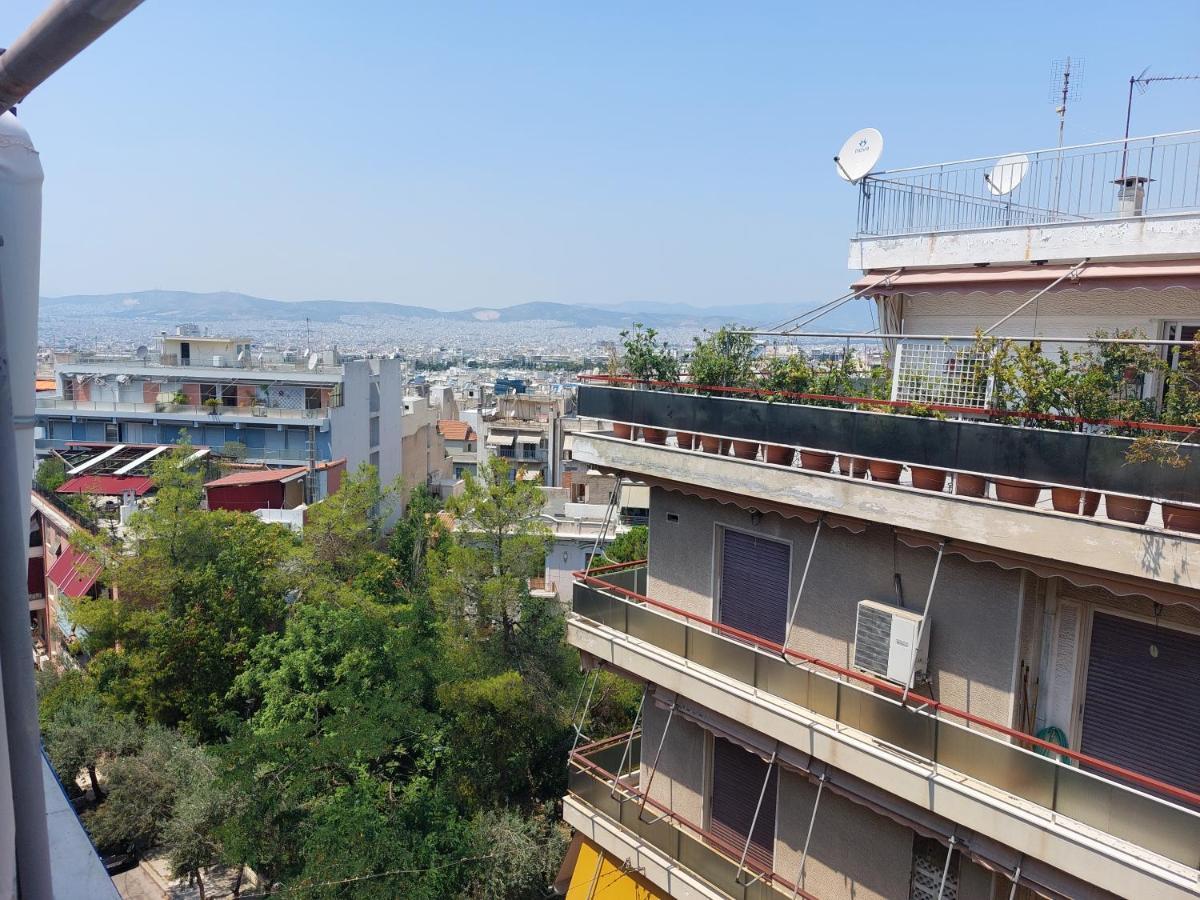 Όμορφο Ρετιρέ Στον Λυκαβηττό Με Θέα Την Αθήνα. Lägenhet Exteriör bild
