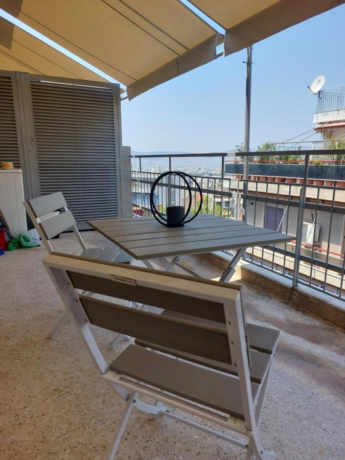 Όμορφο Ρετιρέ Στον Λυκαβηττό Με Θέα Την Αθήνα. Lägenhet Exteriör bild